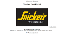 Tablet Screenshot of nordtec.it